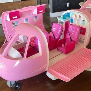 Pink Barbie Airplane Playset